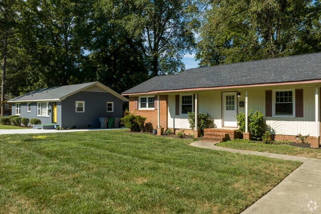 Old growth trees and amazing updated ranch style homes are common on the streets of Sugar Creek.