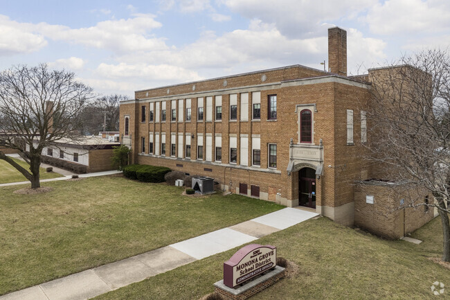 Monona Grove Liberal Arts charter school shares location with the school district office.
