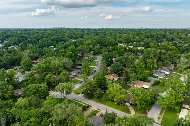 Crestwood is composed of mid to late century modest homes on decent sized lots.