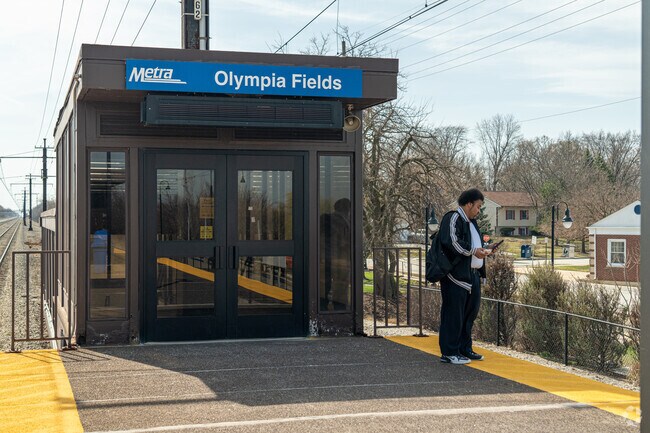North End residents can access the Metra at the Olympia Fields station near North End.