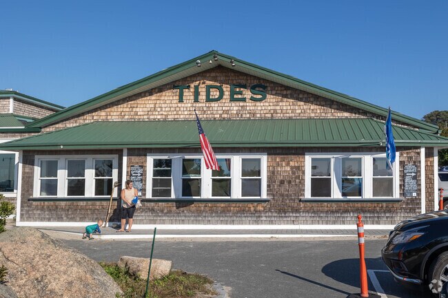 Tides Restaurant in Nahant is known for drinks, dinner, and scenic ocean views.