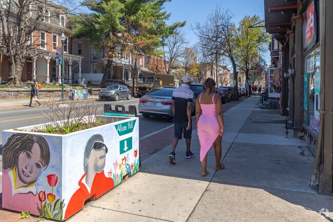 Derry Street in Allison Hill is lined with a variety of restaurants and small markets.