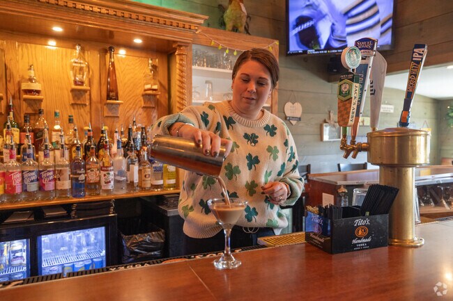 Stop by Sweetheart Inn for delicious mochatini.