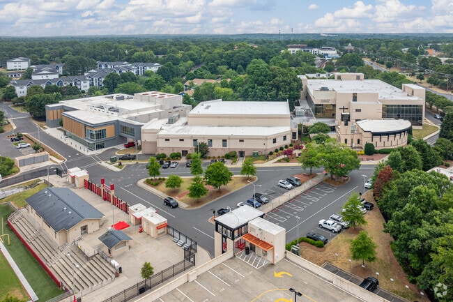 Parents love to be engaged with their children's education at Charlotte Catholic High School.