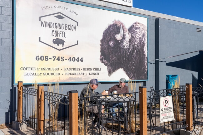 Hot Springs residents visit Wandering Bison for locally sourced menu items.