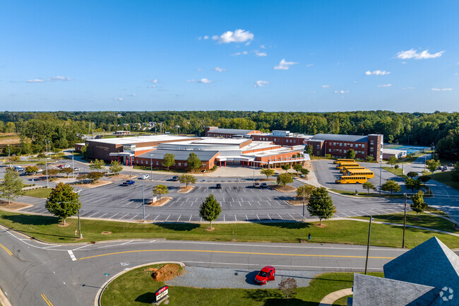 The Walkertown Middle School campus in Winston-Salem.