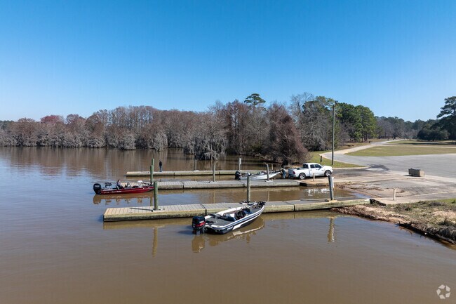Fishing is a cherished pastime at Lake Bearshear in Cordele, GA. Locals and visitors alike flock to the lake to enjoy a relaxing day by the water.