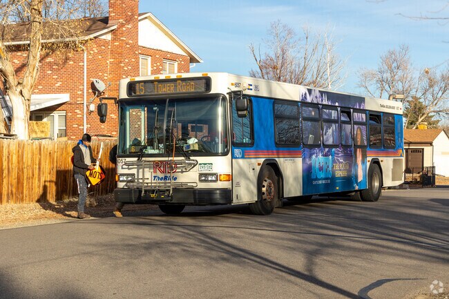 Public transportation makes Tower Triangle easy to navigate.
