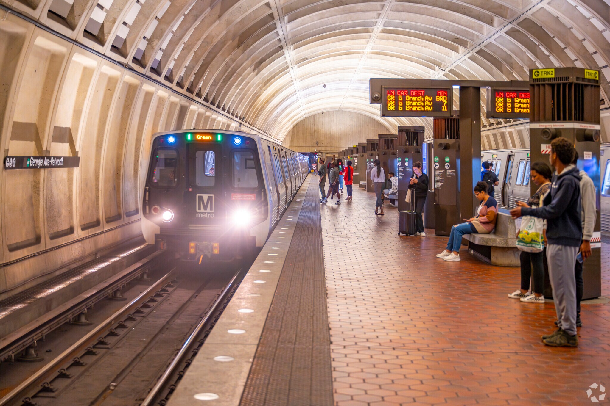The Petworth/Georgia Avenue Metro connects Petworth residents to the rest of DC.