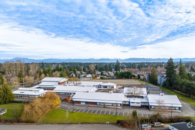 Olivia Park Elementary School is in the Everett Mall South neighborhood district of Everett, WA.