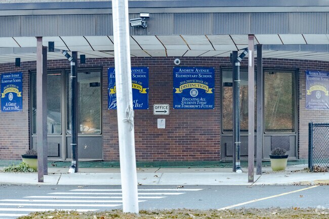 Andrew Avenue Elementary School at 140 Andrew Avenue in Naugatuck, CT.