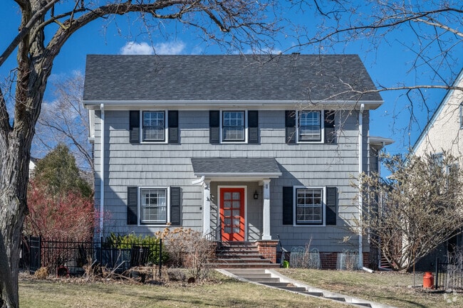 Colonial style homes can be found in Northrop.