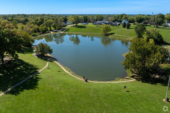Nestled in the rolling hills south of Cincinnati, Dry Ridge offers a peaceful lifestyle with fishing spots on Lake Polliwog, farmland views, and neighborly support.
