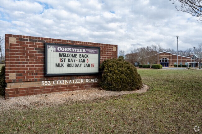 Cornatzer Elementary School has an overall grade of B+ from Niche.