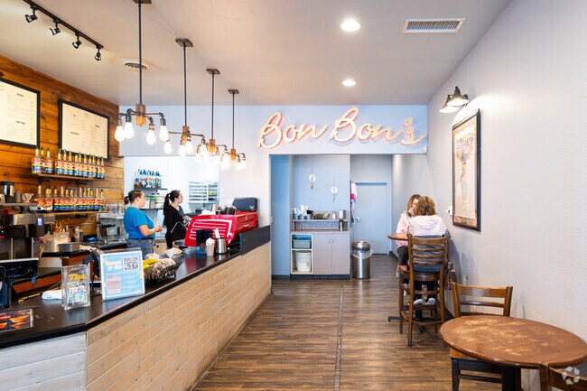 Bon Bon's Cafe is a great spot to grab an espresso drink with friends in Hillsboro.