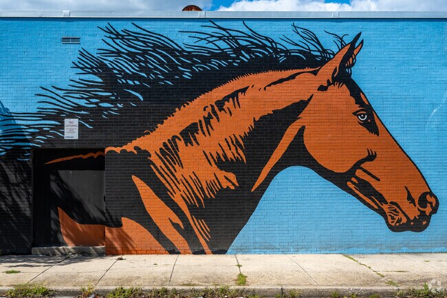 Enjoy the beautiful murals throughout Central Park Heights designed by the local artists.