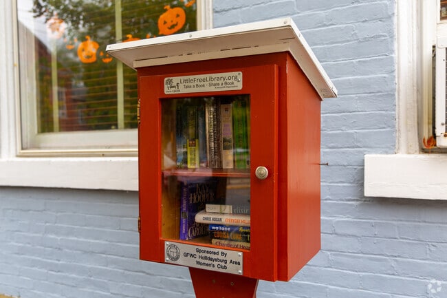 Little Free Libraries appear across neighborhoods in and around Allegheny.