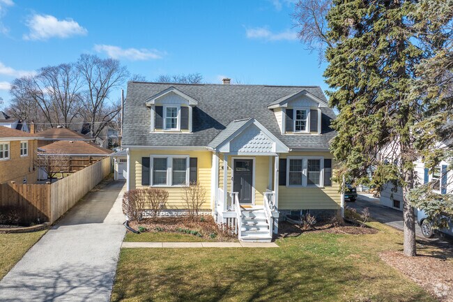 Cape Cod homes can be found throughout Countryside.