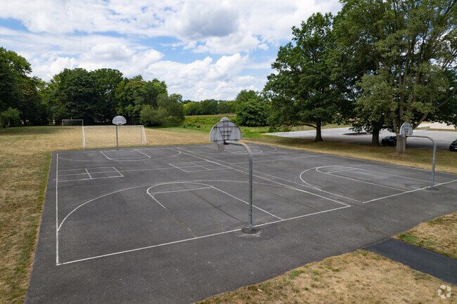 Catch a game of basketball at The Christian School Of Grace Baptist Church.