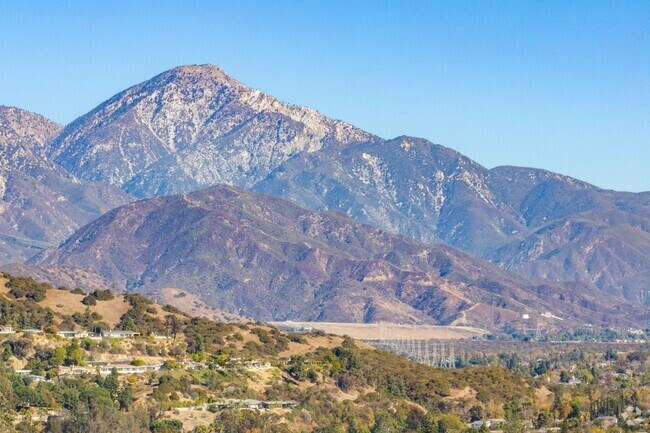 San Gabriel Mountains is the backyard to Northeast Claremont.