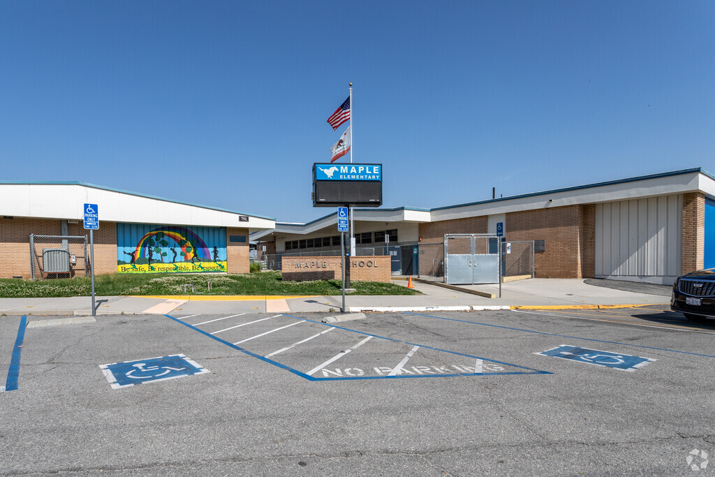 Maple Elementary School in Rialto serves grades K-5.