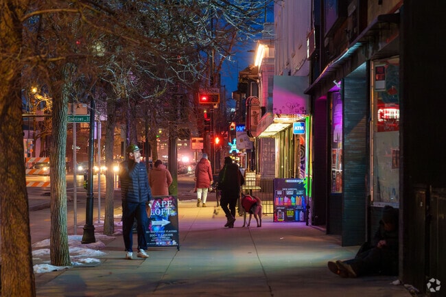 South Broadway is a popular place for a night out.