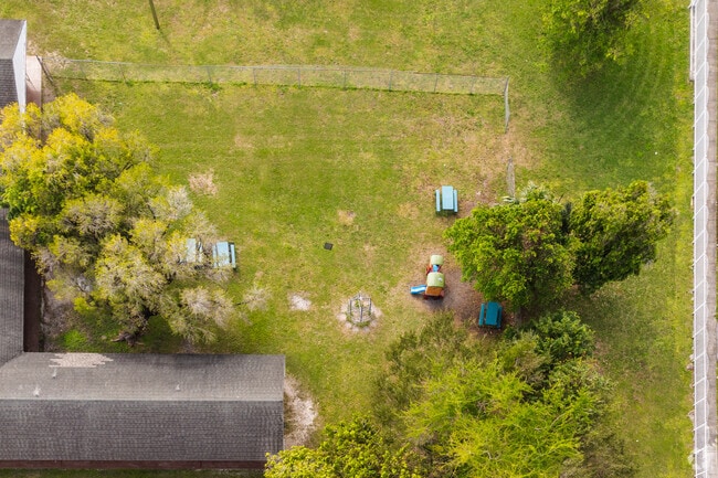 Juanita G. Hawkins Academy in Miami, FL has great amenities for students to relax and play in.