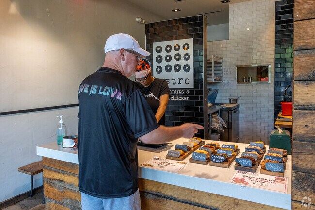 Refuel with tasty food and beverages in Pimmit Hills.