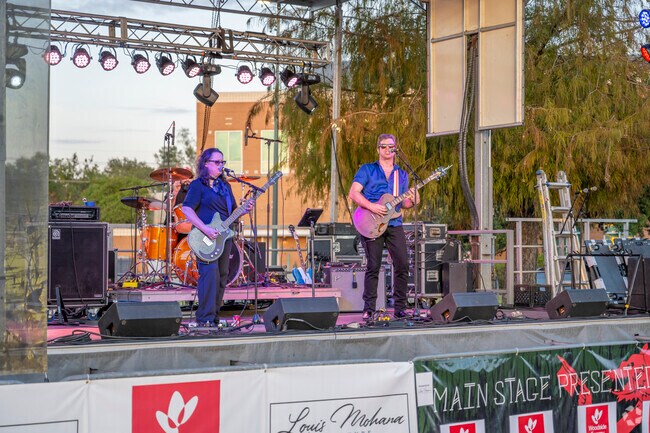 The live music goes for three days straight at the annual Rougarou Festival near Houma Heights.