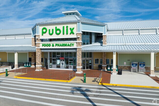 Palmer Ranch has several Publix supermarkets in the community.