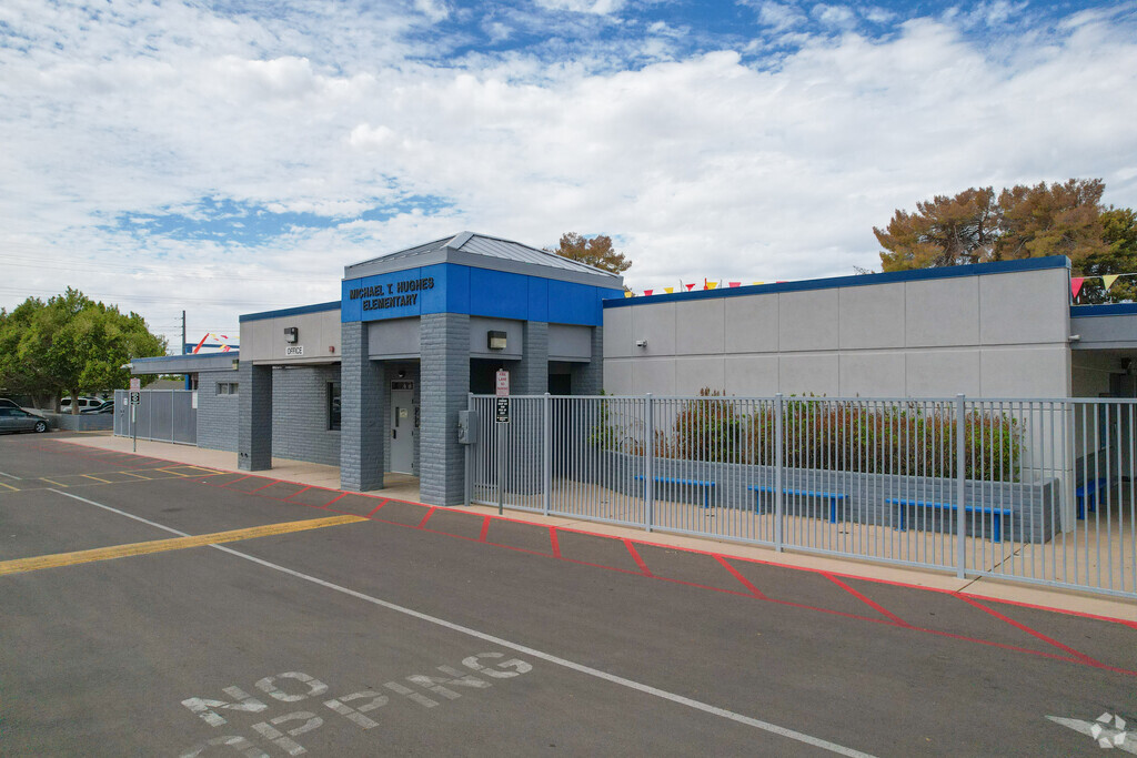 Formerly Hawthorne Elementary, Hughes Elementary is located in Mesa.