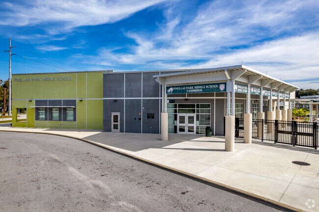 Pinellas park middle school teaches kids 6th-8th grade.