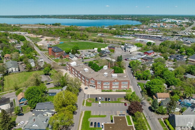 Beautiful Onondaga Lake can be seen not far from Porter Elementary School in Westside.