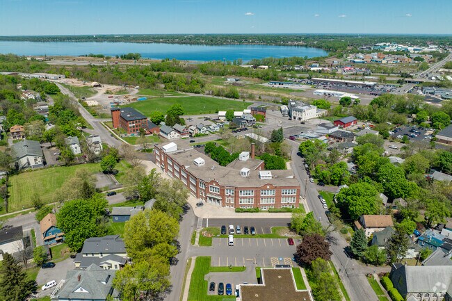 Beautiful Onondaga Lake can be seen not far from Porter Elementary School in Westside.