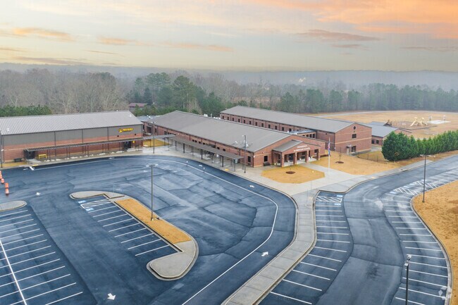 Providence Elementary School campus has various buildings for students.