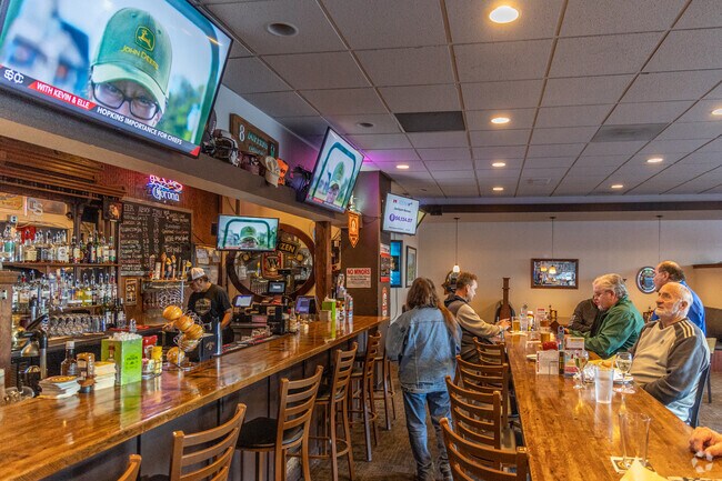 Linn City Pub is a great place to watch the big game in Hidden Springs.