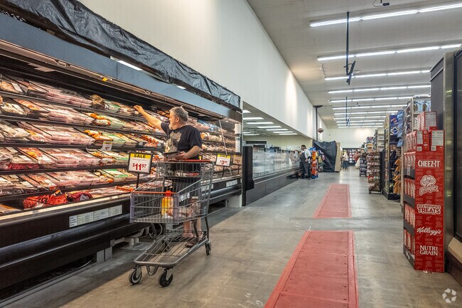 Stater Bros. Market, about three miles east, provides fresh groceries for Sunnyslope.