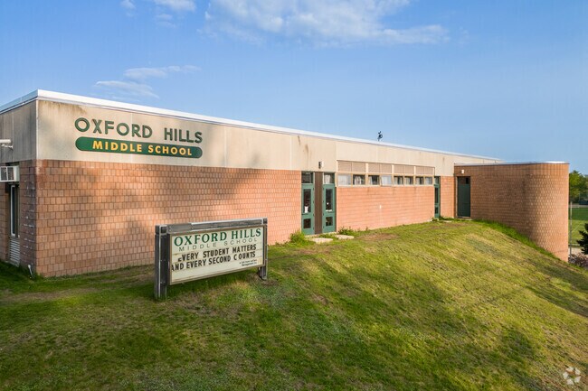 Oxford Hills Middle School serves Harrison students starting at 6th grade.