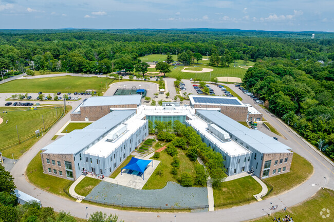Aerial view of Freeman-Kennedy School.