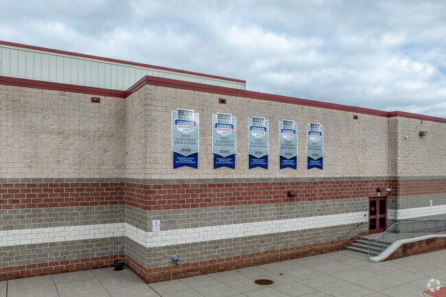 U. S. News ranks West Allegheny Senior High School #75 in Pennsylvania high schools.