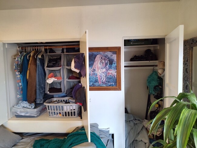 Two storage cabinets