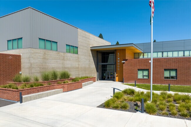 Linwood Elementary features a newly updated building.