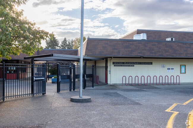 Irving Elementary School serves grade levels 1-5 in