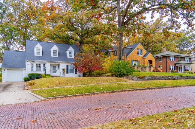 Houses in West End's historical area are well kept and spacious.