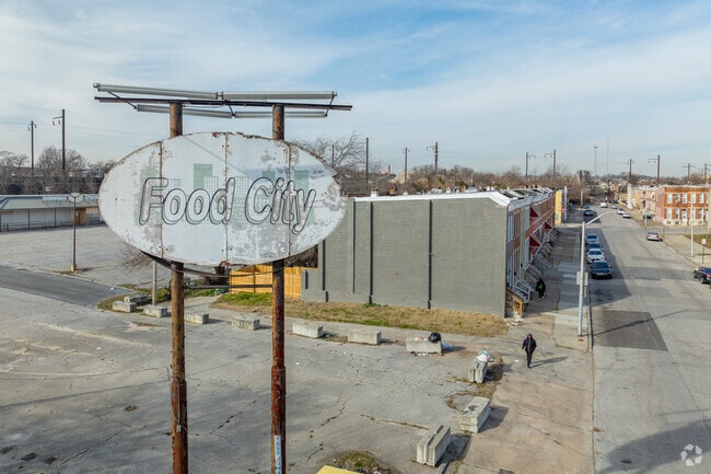 Midtown-Edmondson is a neighborhood comprised of industrial and residential spaces.