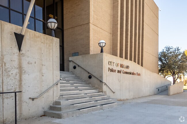 The City of Midland's Police Department helps keep the city safe.