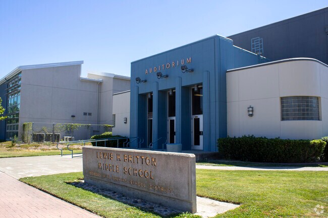 Lewis H. Britton Middle School in Morgan Hill.