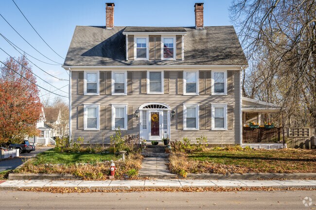 North Attleboro's colonial homes stand out with their unique and charming design.