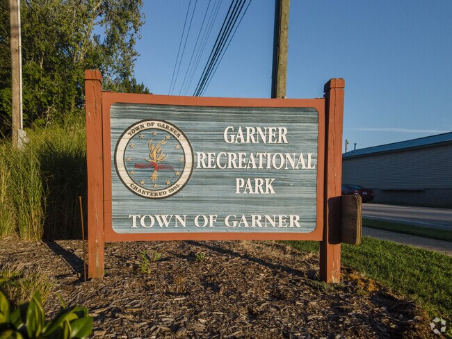 Garner Recreational Park in Southwest Wake County has playgrounds, sport fields, and a dog park.