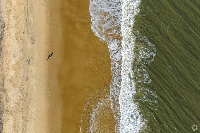 Residents of Bethany Beach love walking the sandy shores.